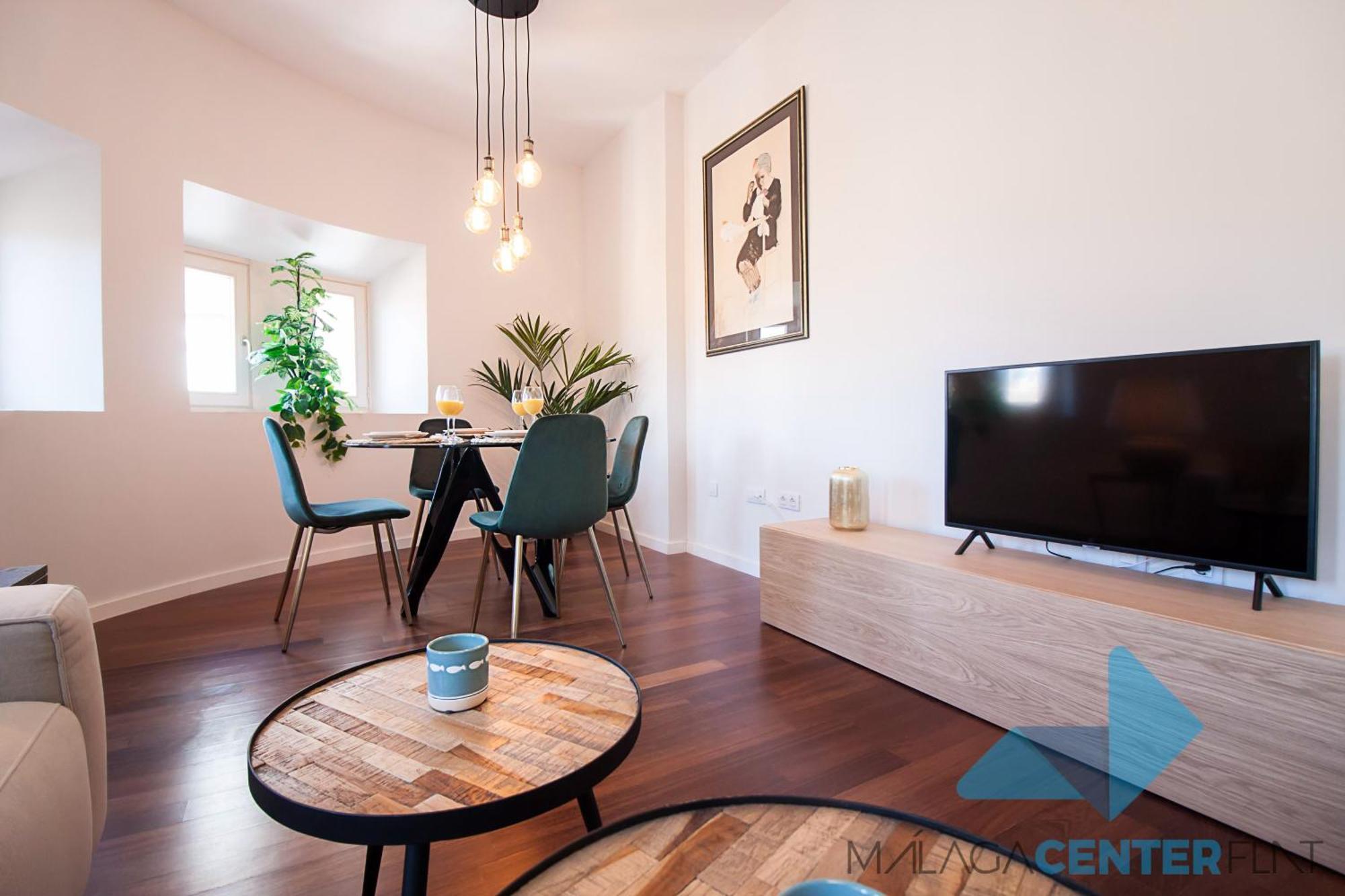 Malaga Center Flat Luxury Daire Oda fotoğraf
